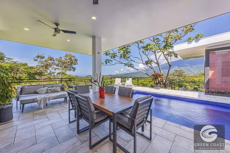Luxury Ojochal Estate: Ocean & Mountain Views, Private Pool, 3+ Acres — view 2, Puerto Cortés, Osa, Costa Rica