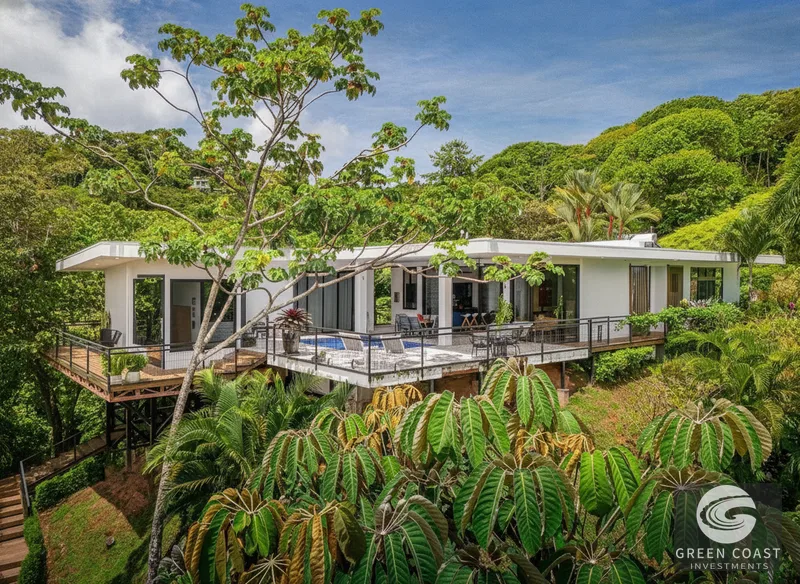 Luxury Ojochal Estate: Ocean & Mountain Views, Private Pool, 3+ Acres — view 3, Puerto Cortés, Osa, Costa Rica