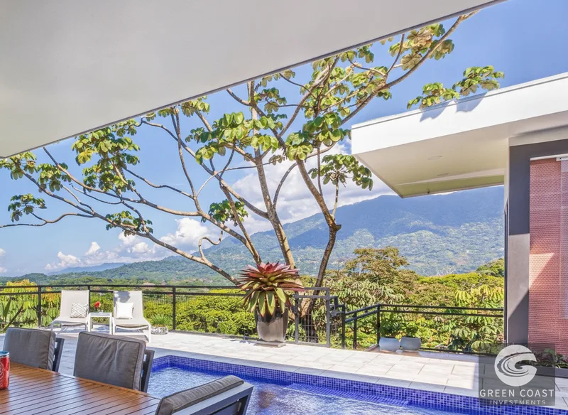 Luxury Ojochal Estate: Ocean & Mountain Views, Private Pool, 3+ Acres — view 10, Puerto Cortés, Osa, Costa Rica