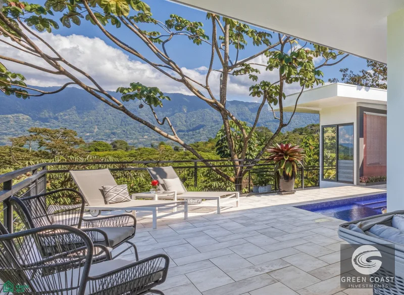 Luxury Ojochal Estate: Ocean & Mountain Views, Private Pool, 3+ Acres — view 12, Puerto Cortés, Osa, Costa Rica