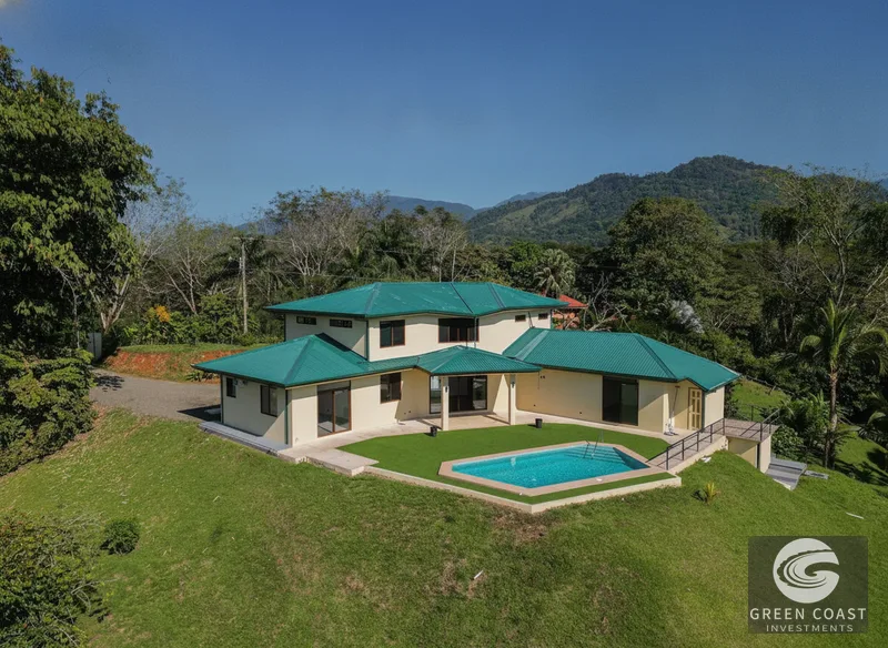 New 4-Bed Luxury Villa in Manuel Antonio's Exclusive Gated Community with Mountain & Lake Views — view 1, Quepos, Costa Rica