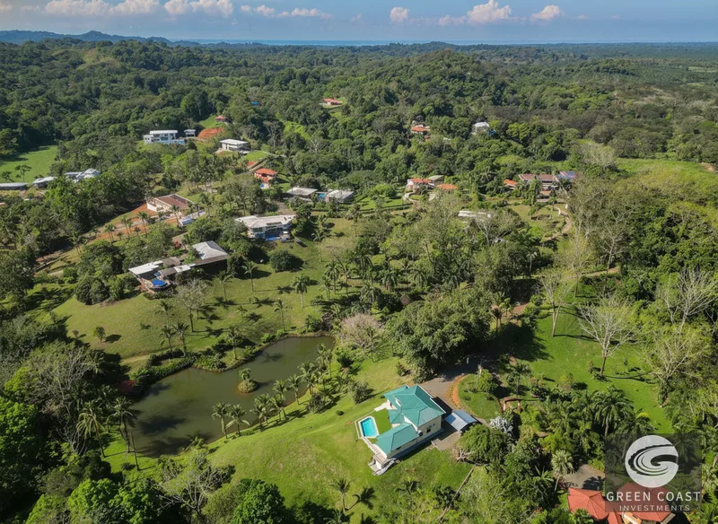 New 4-Bed Luxury Villa in Manuel Antonio's Exclusive Gated Community with Mountain & Lake Views — view 3, Quepos, Costa Rica