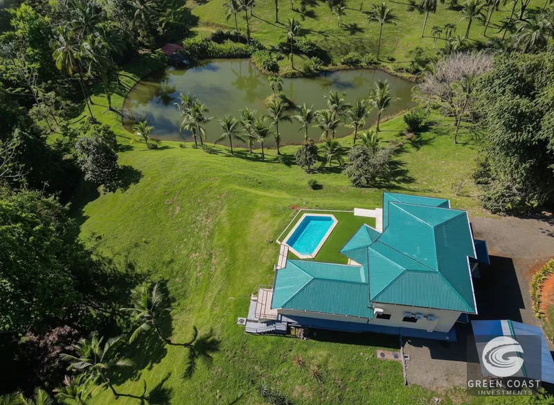 New 4-Bed Luxury Villa in Manuel Antonio's Exclusive Gated Community with Mountain & Lake Views — view 5, Quepos, Costa Rica