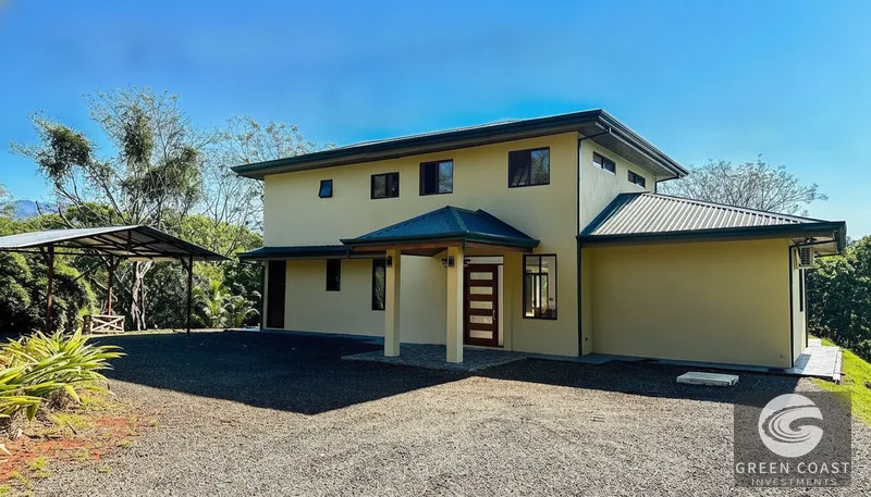 New 4-Bed Luxury Villa in Manuel Antonio's Exclusive Gated Community with Mountain & Lake Views — view 6, Quepos, Costa Rica