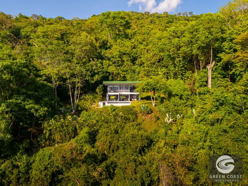 Uvita Oceanview Sanctuary: Private 3-Bed Luxury Retreat with Infinity Pool & Whale's Tail Views — view 5, Bahia Ballena, Osa, Costa Rica