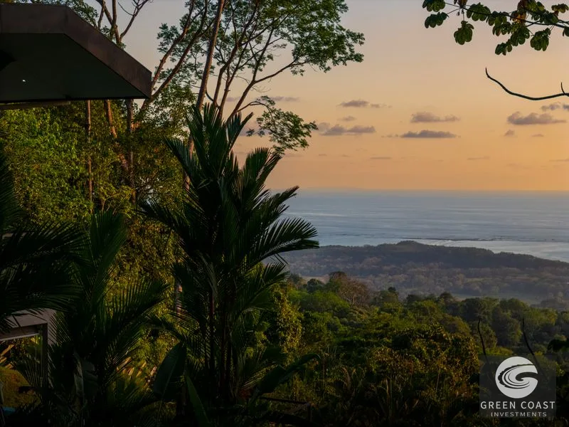 Uvita Oceanview Sanctuary: Private 3-Bed Luxury Retreat with Infinity Pool & Whale's Tail Views — view 7, Bahia Ballena, Osa, Costa Rica
