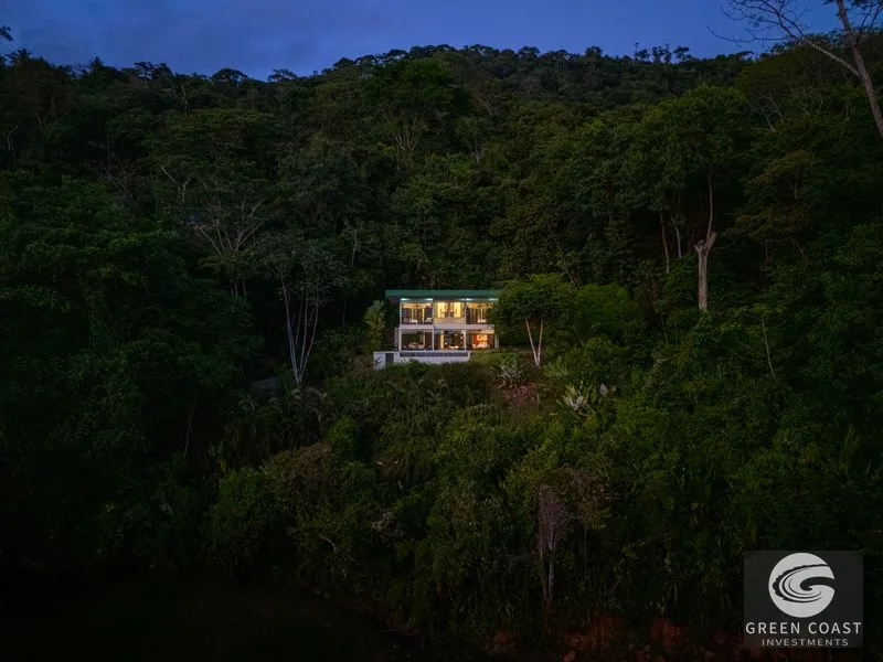 Uvita Oceanview Sanctuary: Private 3-Bed Luxury Retreat with Infinity Pool & Whale's Tail Views — view 9, Bahia Ballena, Osa, Costa Rica