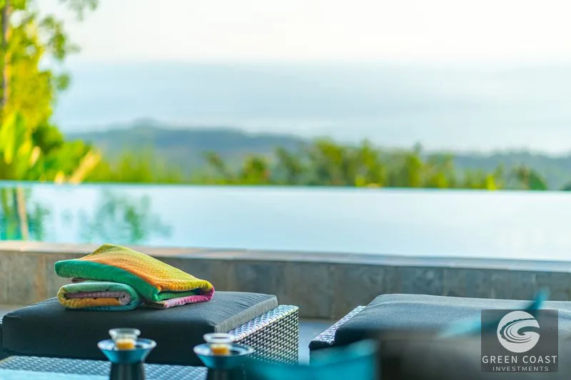 Uvita Oceanview Sanctuary: Private 3-Bed Luxury Retreat with Infinity Pool & Whale's Tail Views — view 17, Bahia Ballena, Osa, Costa Rica