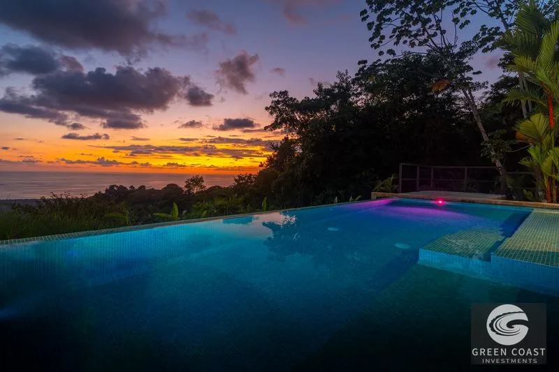 Uvita Oceanview Sanctuary: Private 3-Bed Luxury Retreat with Infinity Pool & Whale's Tail Views — view 52, Bahia Ballena, Osa, Costa Rica