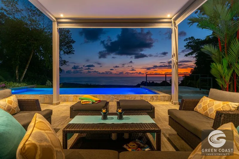 Uvita Oceanview Sanctuary: Private 3-Bed Luxury Retreat with Infinity Pool & Whale's Tail Views — view 56, Bahia Ballena, Osa, Costa Rica