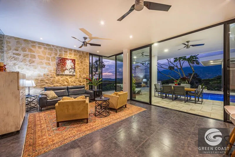 Ojochal Luxury: Ocean & Mountain View Estate with Private Pool on 4+ Acres — view 1, Ojochal, Costa Rica