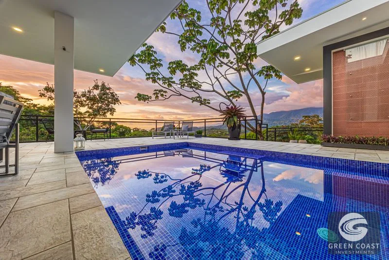 Ojochal Luxury: Ocean & Mountain View Estate with Private Pool on 4+ Acres — view 3, Ojochal, Costa Rica