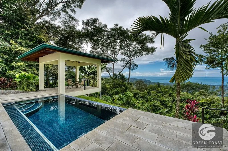 Uvita Ridge-top Villa: Infinity Pool, Whale's Tail Views & Abundant Wildlife — view 4, Uvita, Uvita, Costa Rica