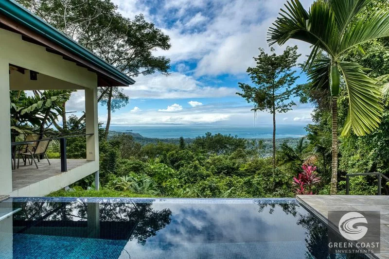 Uvita Ridge-top Villa: Infinity Pool, Whale's Tail Views & Abundant Wildlife — view 11, Uvita, Uvita, Costa Rica