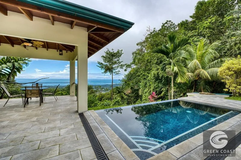 Uvita Ridge-top Villa: Infinity Pool, Whale's Tail Views & Abundant Wildlife — view 18, Uvita, Uvita, Costa Rica