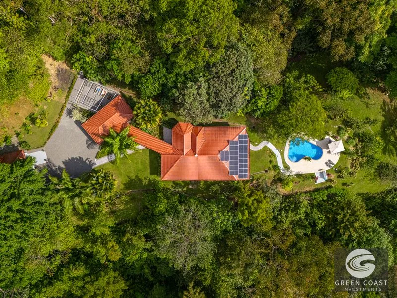Private Mountain Oasis in Tres Ríos: Ocean, Jungle & Mountain Views with Solar Power — view 2, Tres Ríos, Osa, Costa Rica