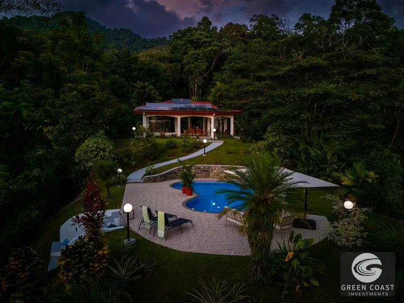 Private Mountain Oasis in Tres Ríos: Ocean, Jungle & Mountain Views with Solar Power — view 5, Tres Ríos, Osa, Costa Rica