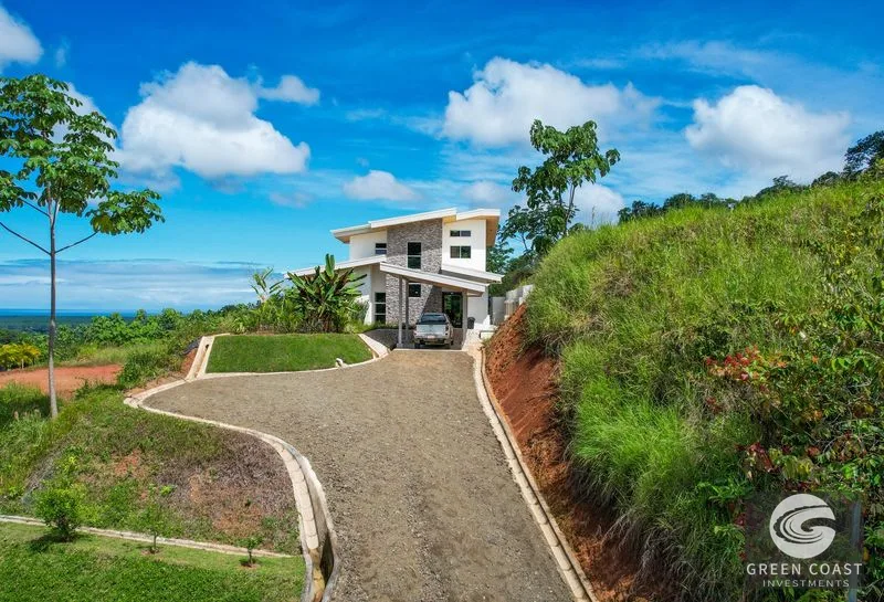 Chontales Ocean View Paradise: Turnkey 3BD Home in Gated Community — view 1, Chontales, Puerto Cortes, Costa Rica