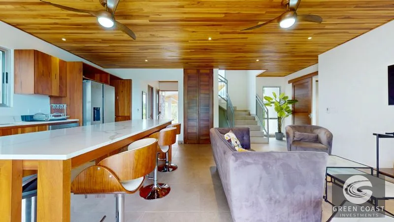Chontales Ocean View Paradise: Turnkey 3BD Home in Gated Community — view 5, Chontales, Puerto Cortes, Costa Rica