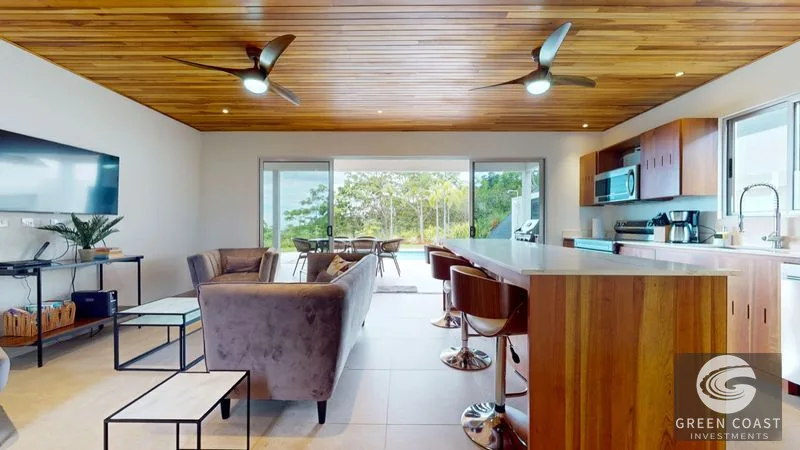 Chontales Ocean View Paradise: Turnkey 3BD Home in Gated Community — view 8, Chontales, Puerto Cortes, Costa Rica