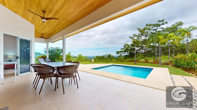 Chontales Ocean View Paradise: Turnkey 3BD Home in Gated Community — view 9, Chontales, Puerto Cortes, Costa Rica