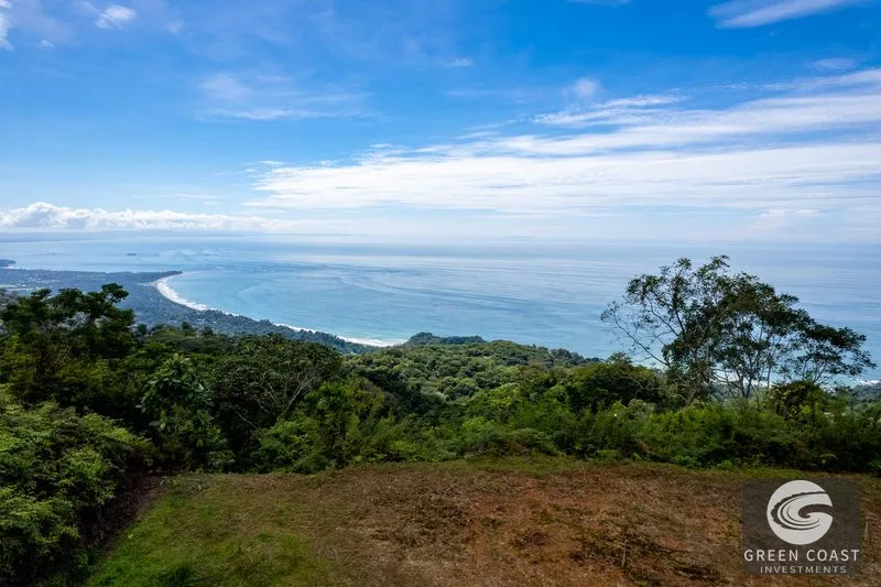 Last Whales Tail Ocean View Lot in Prestigious Gated Community - Costa Verde — view 1, Escaleras, Osa, Costa Rica