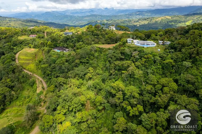 Last Whales Tail Ocean View Lot in Prestigious Gated Community - Costa Verde — view 15, Escaleras, Osa, Costa Rica