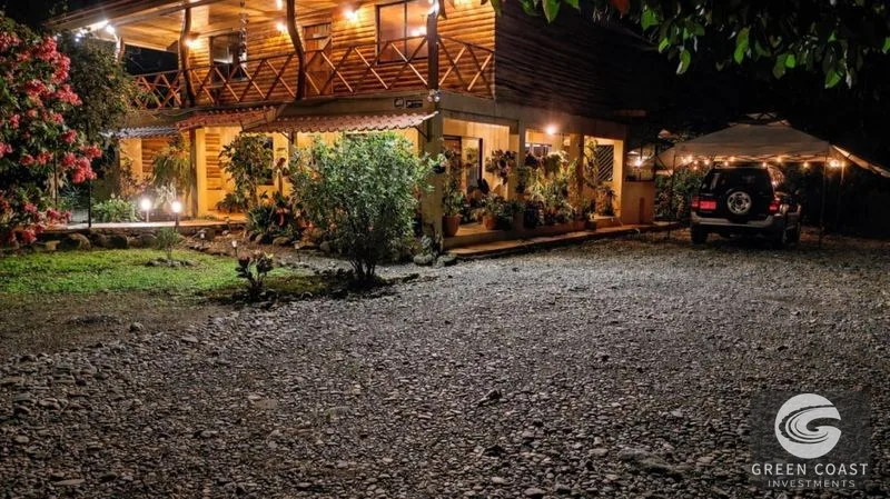 Manuel Antonio Jungle Retreat: Riverfront Wooden Home on 1.4 Acres with Fruit Trees — view 3, Quepos, Costa Rica