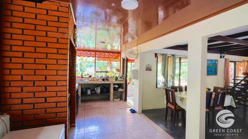 Manuel Antonio Jungle Retreat: Riverfront Wooden Home on 1.4 Acres with Fruit Trees — view 8, Quepos, Costa Rica