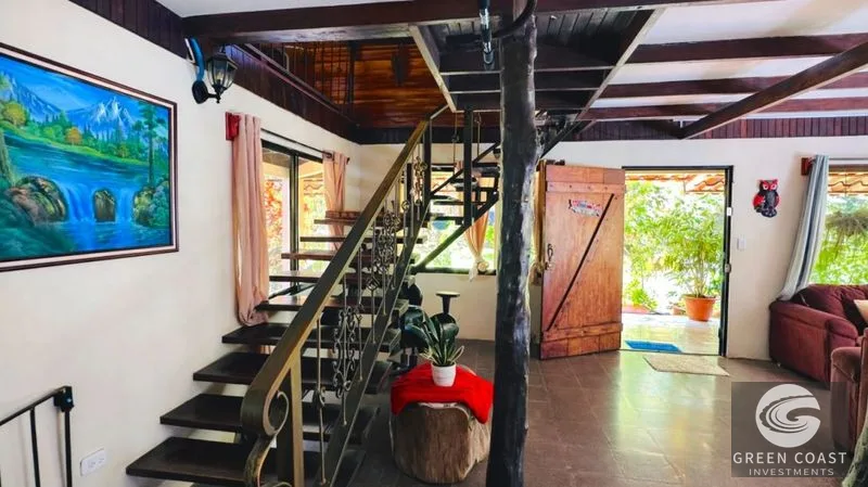 Manuel Antonio Jungle Retreat: Riverfront Wooden Home on 1.4 Acres with Fruit Trees — view 9, Quepos, Costa Rica