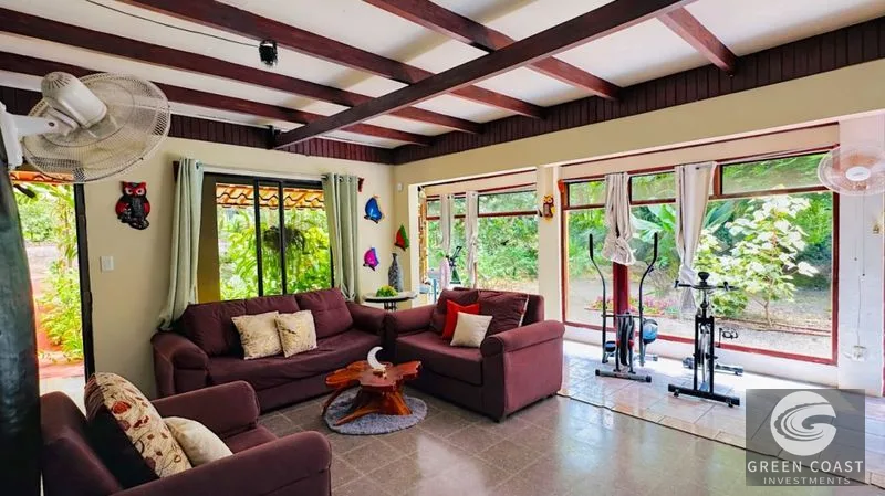 Manuel Antonio Jungle Retreat: Riverfront Wooden Home on 1.4 Acres with Fruit Trees — view 11, Quepos, Costa Rica