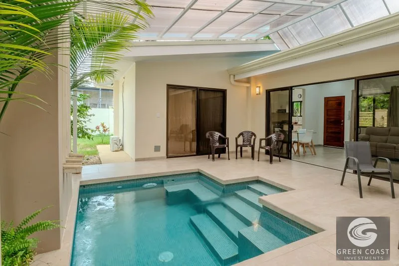 Uvita Oasis: Modern 3-Bed Home with Studio, Pool & River Sounds – Walk to Beach & Park! — view 3, Uvita, Osa, Costa Rica