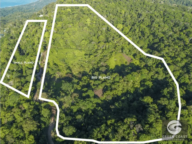 55-Acre Escaleras Farm: Ocean View, 9 Water Taps & 6 Building Sites — view 2, Dominical, Dominical, Costa Rica