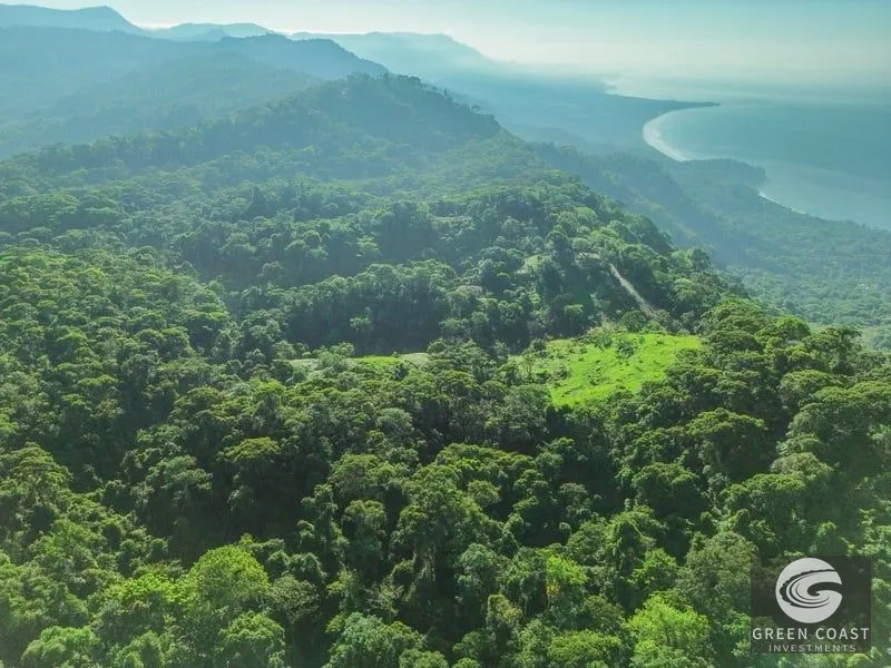 55-Acre Escaleras Farm: Ocean View, 9 Water Taps & 6 Building Sites — view 4, Dominical, Dominical, Costa Rica
