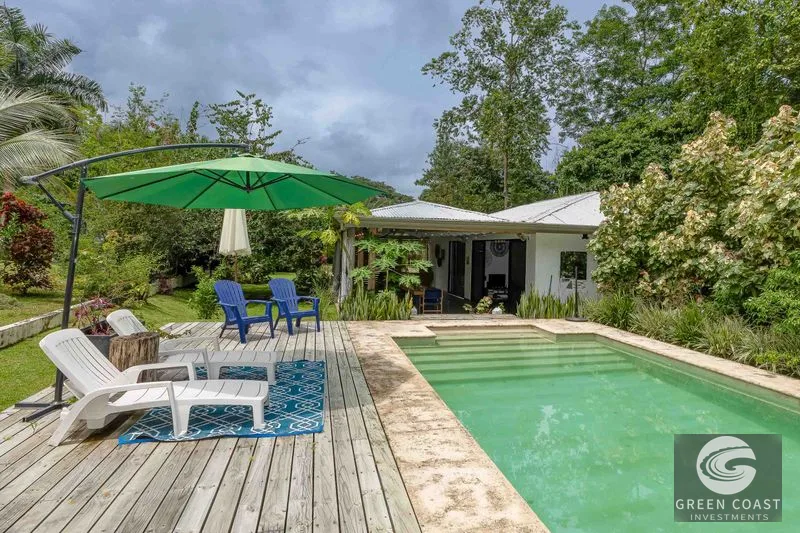 With Newly Built Rental Cabinas Family Retreat Home For Sale — view 3, Ojochal, Ojochal, Costa Rica
