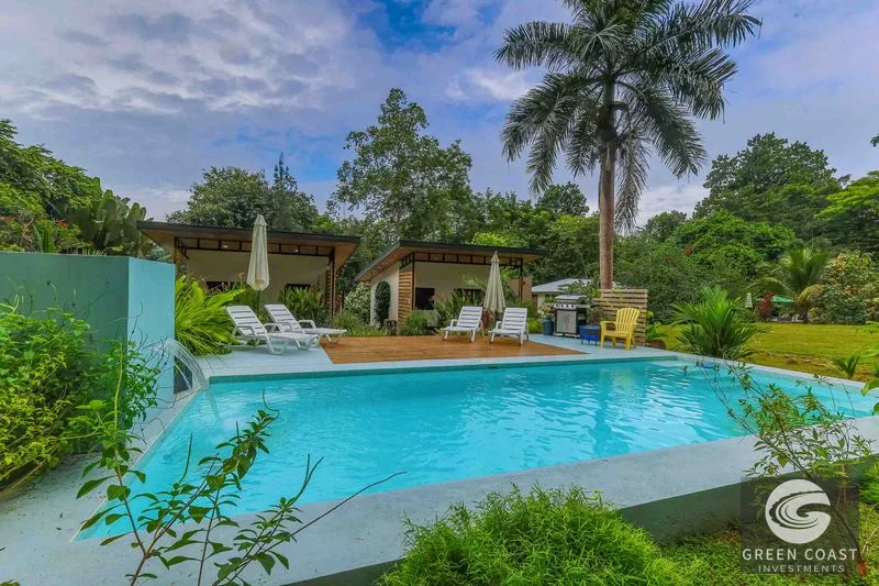 With Newly Built Rental Cabinas Family Retreat Home For Sale — view 5, Ojochal, Ojochal, Costa Rica