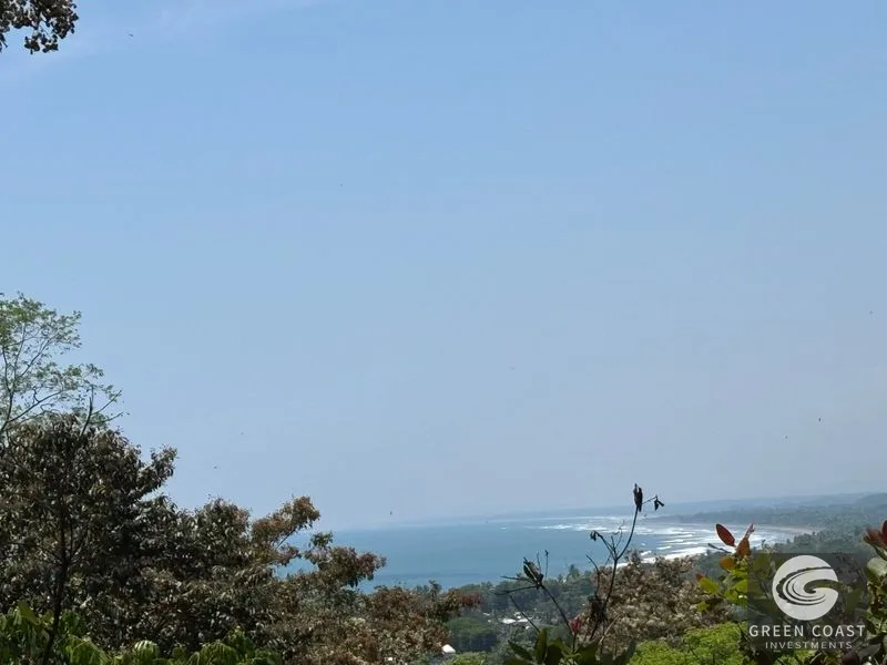 Ocean View Estate Lot Near Manuel Antonio – Ready to Build Your Dream Home — view 1, Quepos, Quepos, Costa Rica