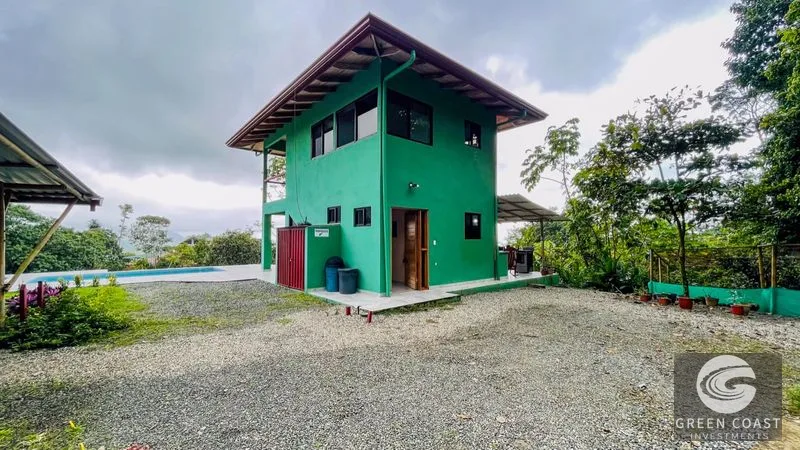 Ojochal Estate: Two Homes, Ocean & Mountain Views, Pool & Expansion Potential on 1.55 Acres — view 3, Ojochal, Ojochal, Costa Rica