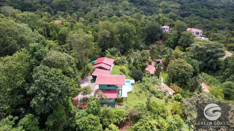 Ojochal Estate: Two Homes, Ocean & Mountain Views, Pool & Expansion Potential on 1.55 Acres — view 62, Ojochal, Ojochal, Costa Rica