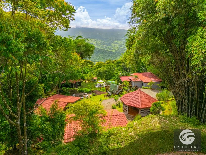 Lagunas Boutique Retreat: Panoramic Valley Views, Infinity Pool & Income Potential — view 1, Dominical, Osa, Costa Rica