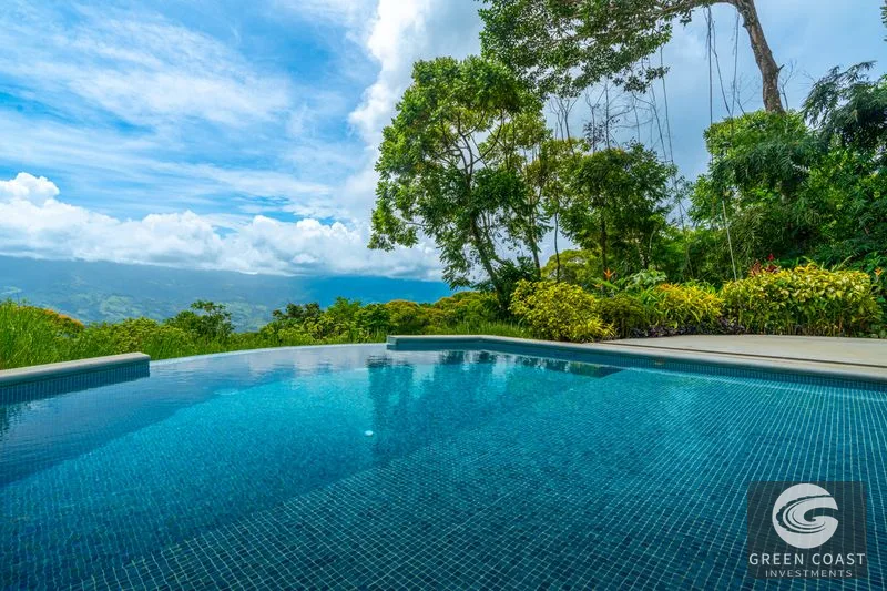 Lagunas Boutique Retreat: Panoramic Valley Views, Infinity Pool & Income Potential — view 2, Dominical, Osa, Costa Rica