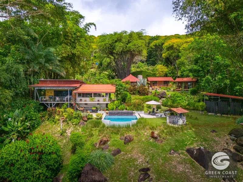 Lagunas Boutique Retreat: Panoramic Valley Views, Infinity Pool & Income Potential — view 6, Dominical, Osa, Costa Rica