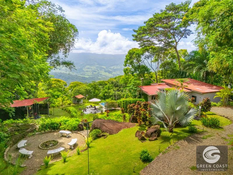 Lagunas Boutique Retreat: Panoramic Valley Views, Infinity Pool & Income Potential — view 12, Dominical, Osa, Costa Rica