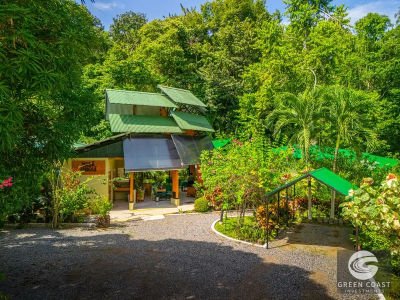 Turnkey Riverside Eco-Resort or Private Family Compound in Ojochal with Pool & Jungle Views — view 1, Ojochal, Costa Rica