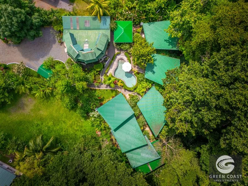 Turnkey Riverside Eco-Resort or Private Family Compound in Ojochal with Pool & Jungle Views — view 4, Ojochal, Costa Rica