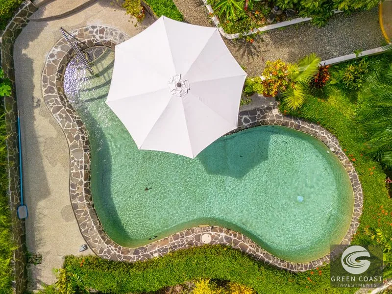 Turnkey Riverside Eco-Resort or Private Family Compound in Ojochal with Pool & Jungle Views — view 12, Ojochal, Costa Rica