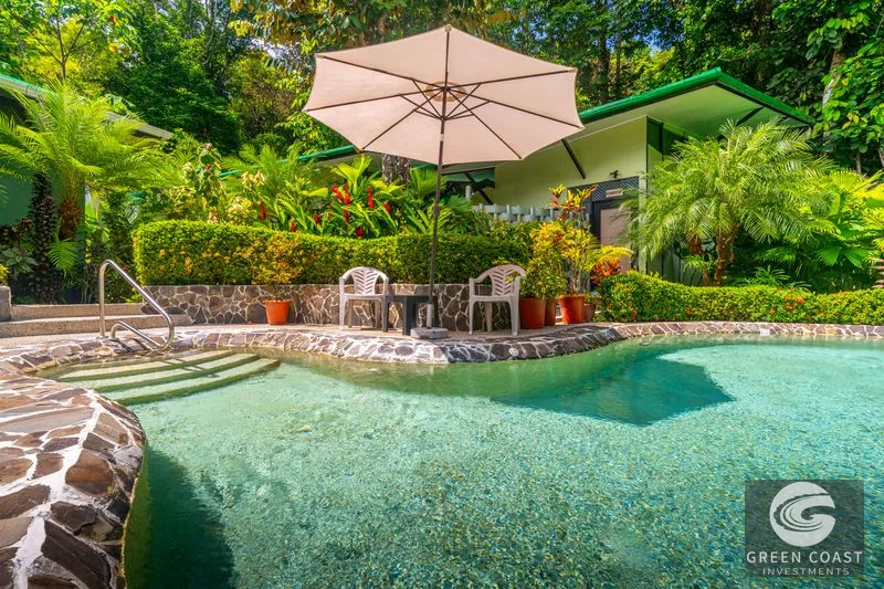 Turnkey Riverside Eco-Resort or Private Family Compound in Ojochal with Pool & Jungle Views — view 13, Ojochal, Costa Rica