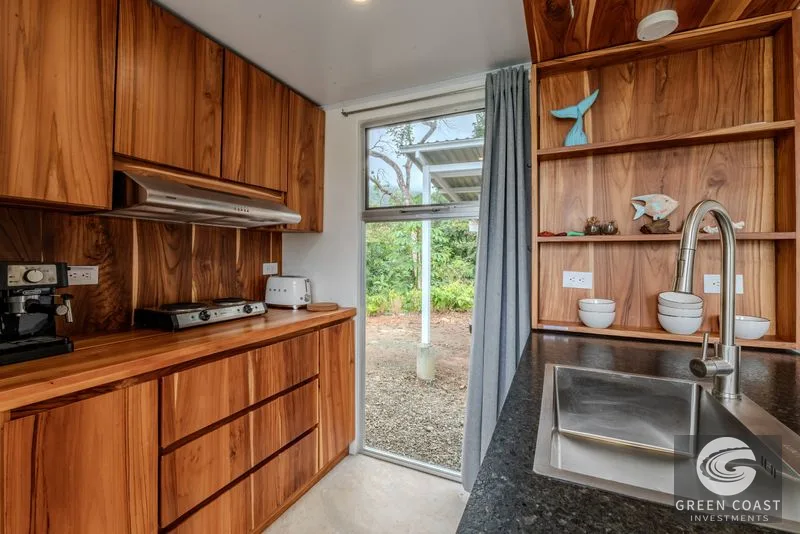 Ocean View Home in Portasol, 2 Bed, 1 Bath, Pool, Private Waterfall & Extra Building Site — view 5, Portalón, Portalón, Costa Rica
