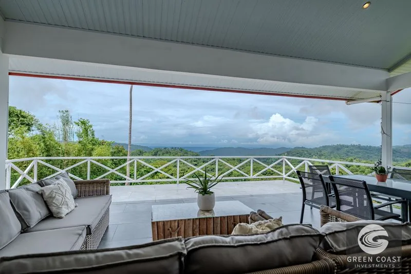 Platanillo Ocean View Home: Sunset Vistas, Rainforest Serenity & Expansion Potential — view 1, Platanillo, Platanillo, Costa Rica