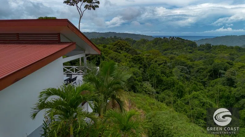 Platanillo Ocean View Home: Sunset Vistas, Rainforest Serenity & Expansion Potential — view 4, Platanillo, Platanillo, Costa Rica